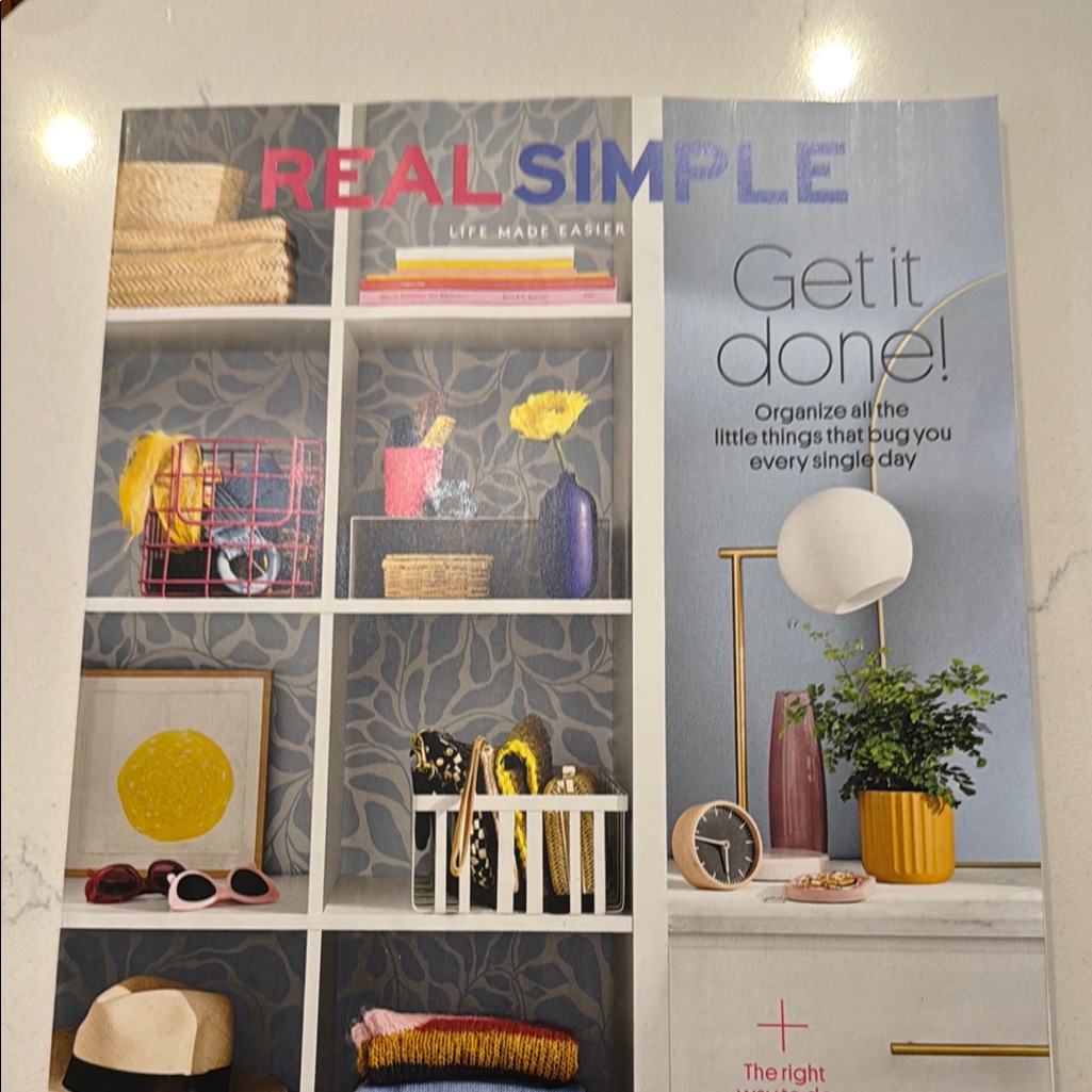 Real Simple Magazine May 2025